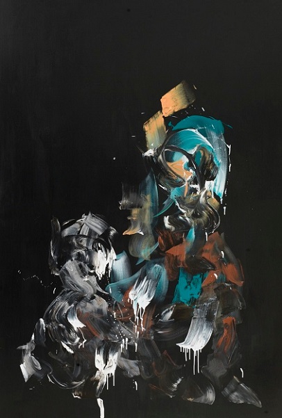 𝘜𝘯𝘵𝘪𝘵𝘭𝘦𝘥,2021,Acrylic on canvas,300x200cm